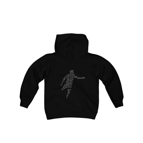 Youth Heavy Blend Hooded Sweatshirt - Word Art