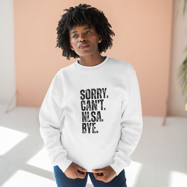 Unisex Crewneck Sweatshirt - Sorry