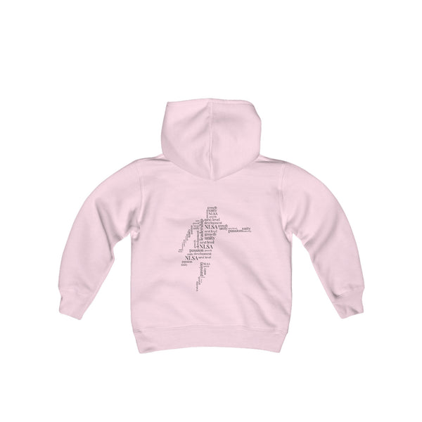 Youth Heavy Blend Hooded Sweatshirt - Word Art