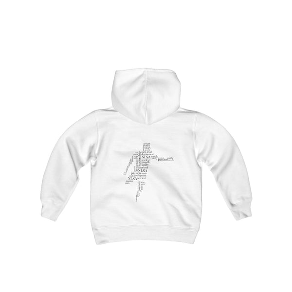 Youth Heavy Blend Hooded Sweatshirt - Word Art