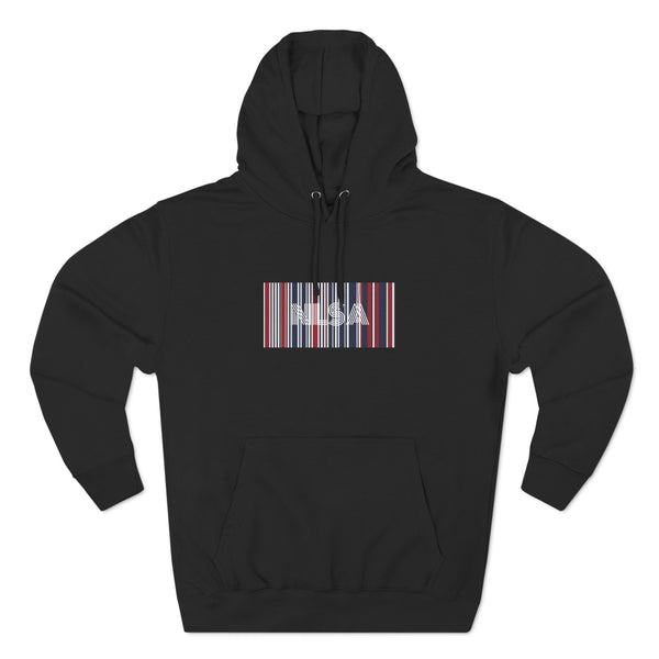 Three-Panel Fleece Hoodie - Smith