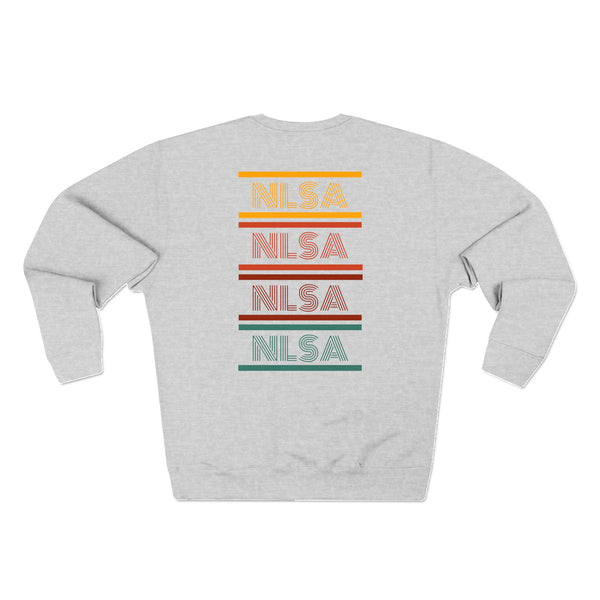 Unisex Crewneck Sweatshirt - Retro Repeat